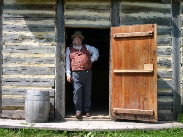 Learning about Winnipeg's fur trade history with O Tours