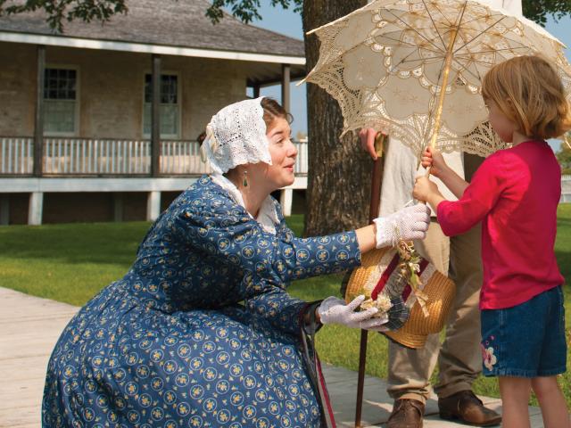 Going Back in Time, Lower Fort Garry