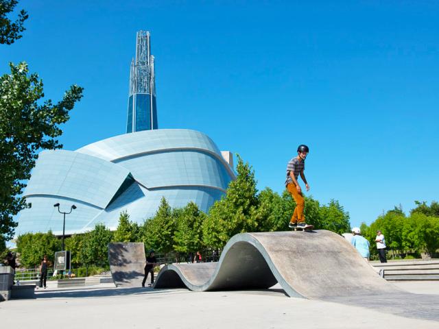 Skateboard Park, The Forks