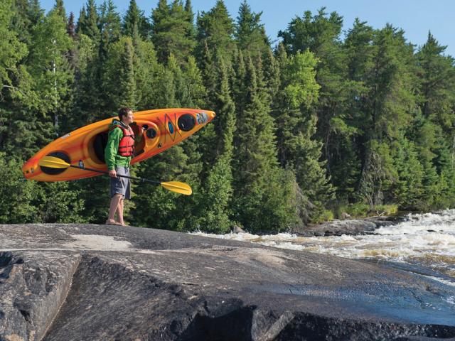 Kayak Portage, Whiteshell Provincial Park