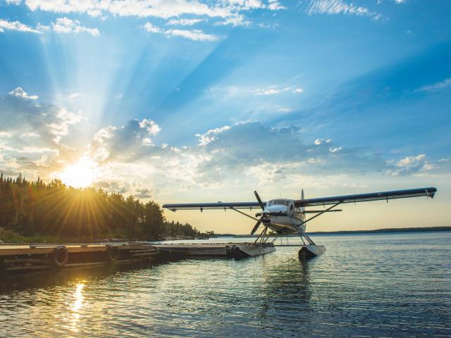 Coming in for a Landing, Fly-in Fishing Adventure