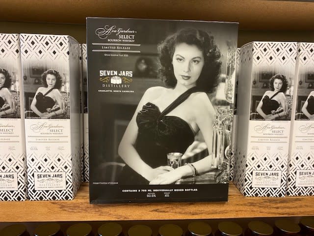 Ava Gardner Whiskey Boxes