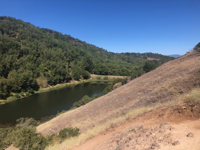 A view of Lake Marie at Skyline Park.