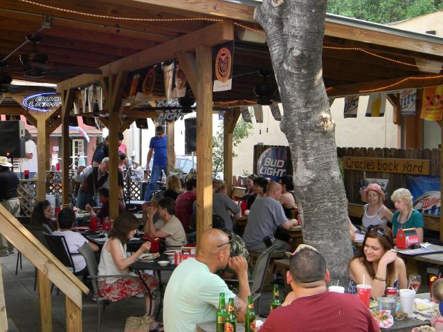 Outside area