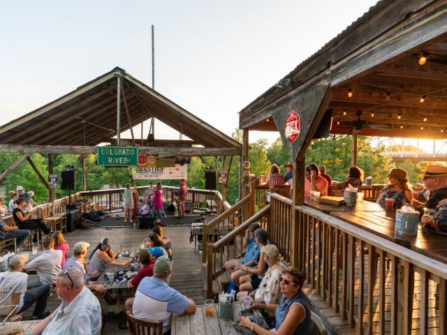 Patios during day