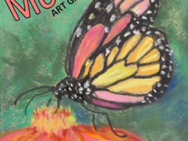 Kids With Oil Pastels- Fall Art Series - Let's Draw a Monarch Butterfly
