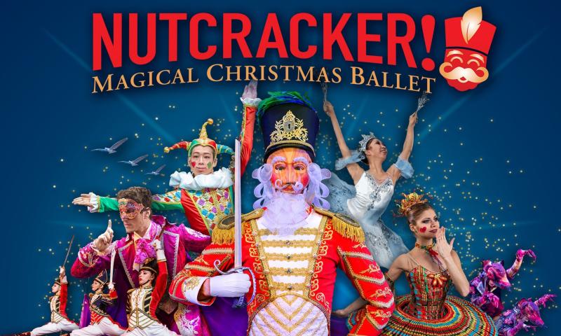A promo image for Nutcracker! Magical Christmas Ballet