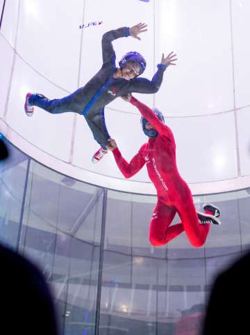 May 2019 Filming for the summer tv campaign at iFly in King of Prussia, PA