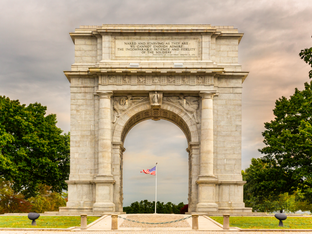 Valley Forge Park Arch