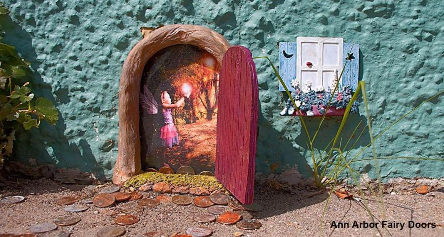 Ann Arbor Fairy Doors