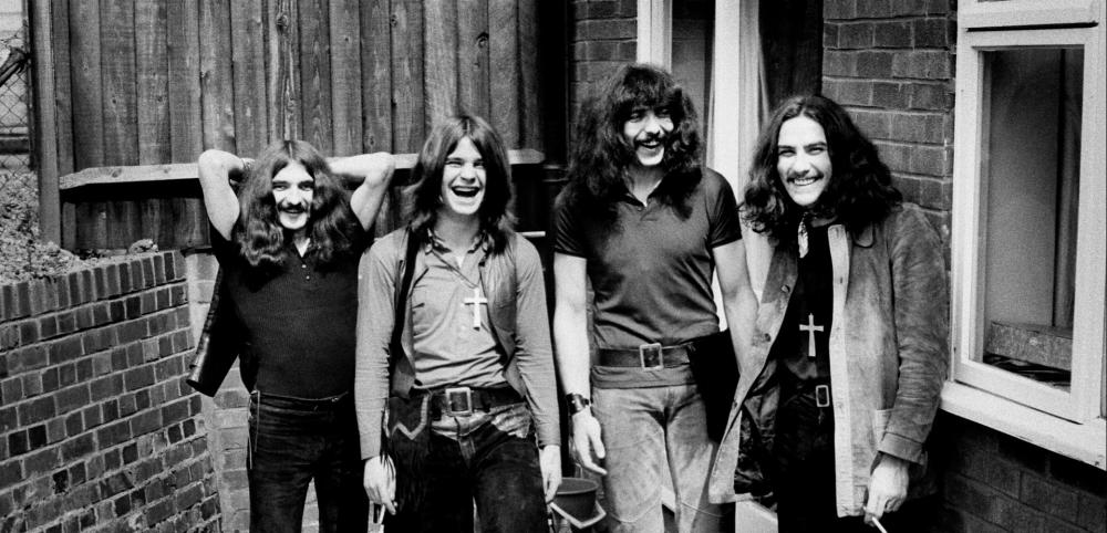 Photograph of Black Sabbath by Jim Simpson, Big Bear Music
