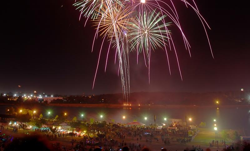 Mount Trashmore Fireworks Virginia Beach Fourth of July