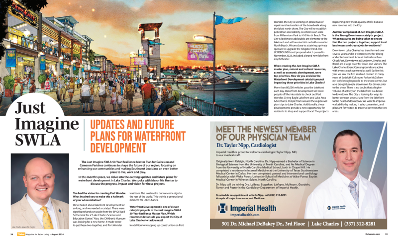 Just Imagine SWLA August 2024 Thrive Article