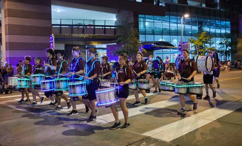 Torchlight parade Aquatennial