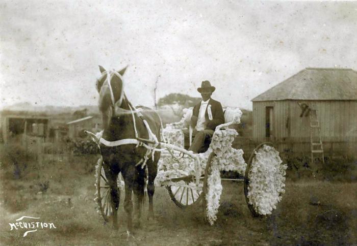 Mr. Daniel Leathers celebrating Juneteenth, 1913