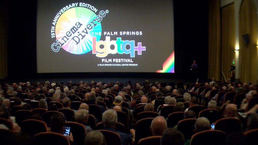 Cinema Diverse Film Festival Audience at the Palm Springs Cultural Center