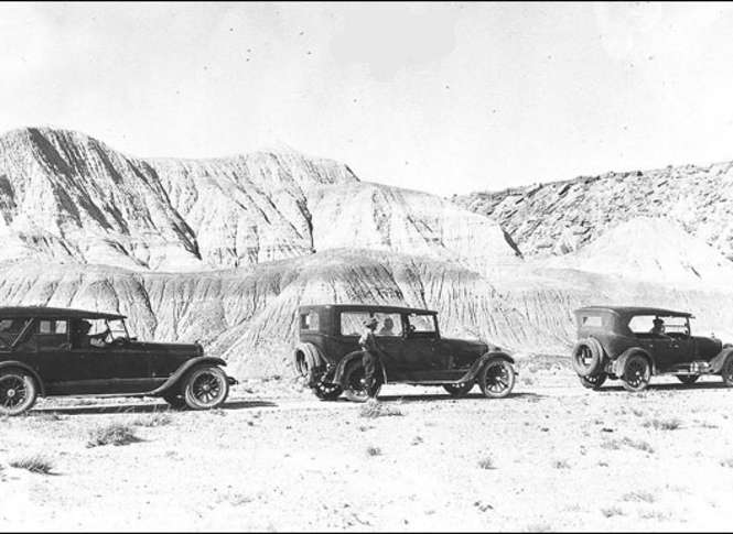 old cars on route 66
