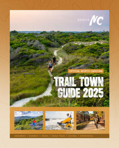 OutdoorNC Trail Town Guide Cover