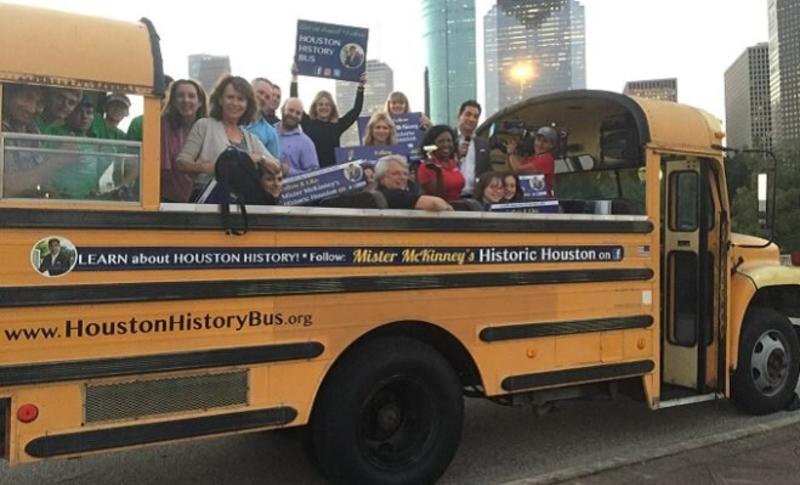 Houston History Bus