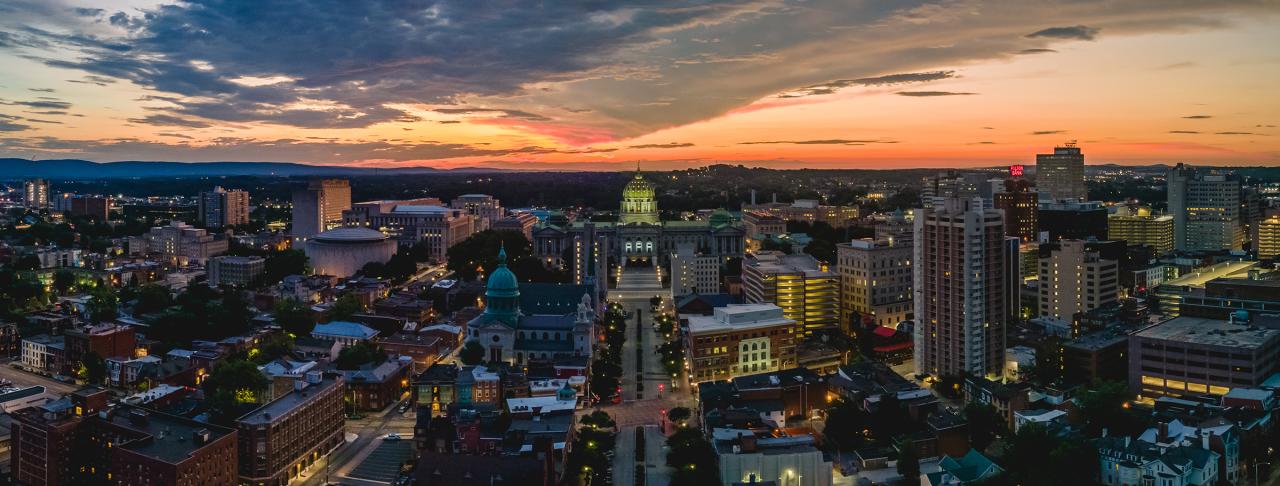 Harrisburg City Night
