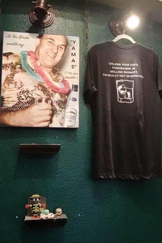 The Pub - photo and T shirt honoring owner's dad
