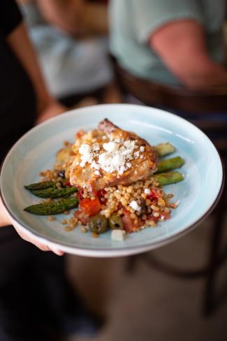 Urban Grill - Entree on a plate