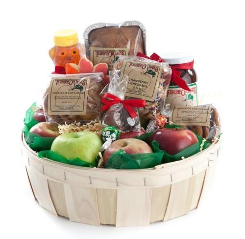 A gift basket from terhune orchards