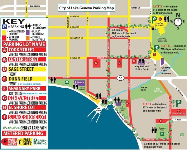 City of Lake Geneva Parking Map_2026