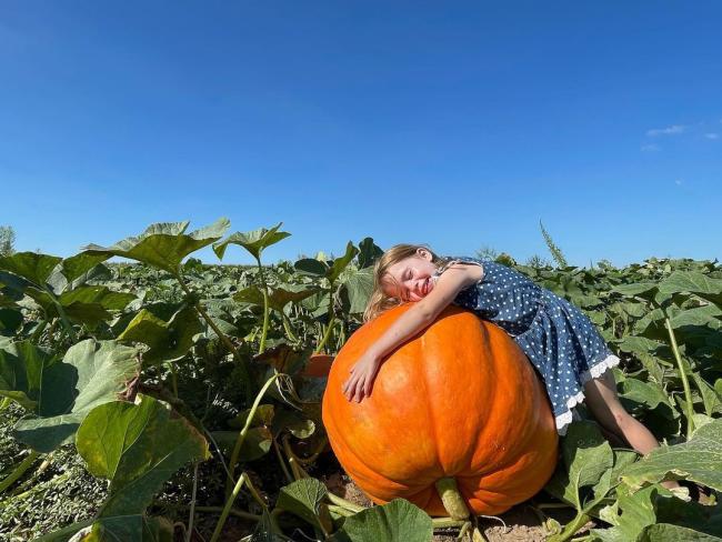Jones Family Farm Huggable Pumpkin | Richmond / Wayne County Fall