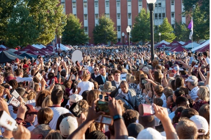 Tailgating in Starkville, MS