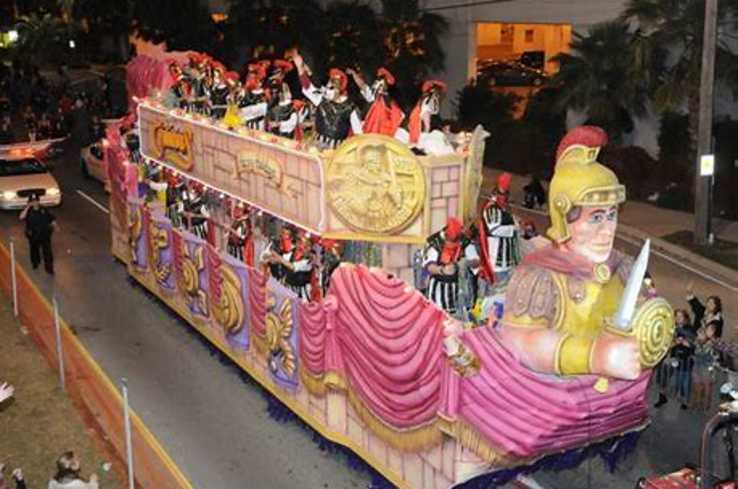 Krewe of Centurions parading