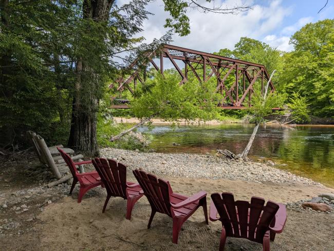 Out Back Kayak ATV Tour - Trestle Bridge & River View