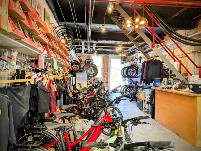 Littleton Bike & Fitness Interior