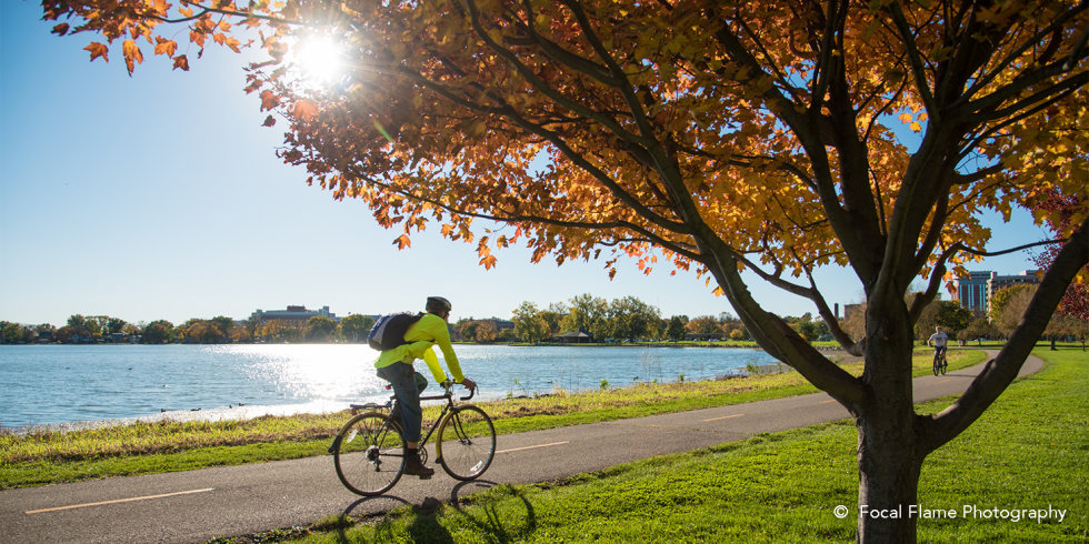 Biking in Fall