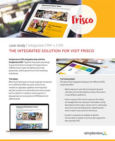 Visit Frisco case study