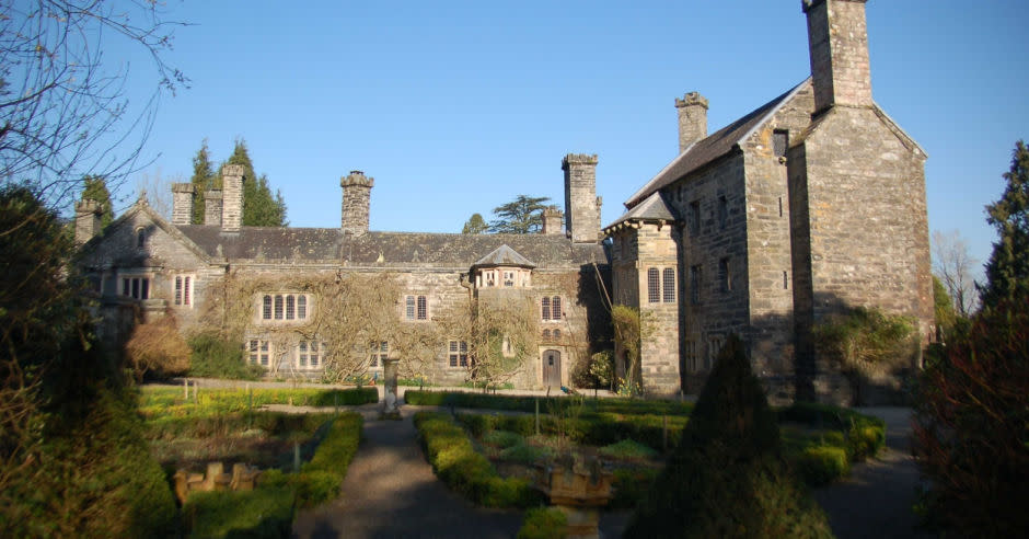View of the exterior building of Gwydir Castle