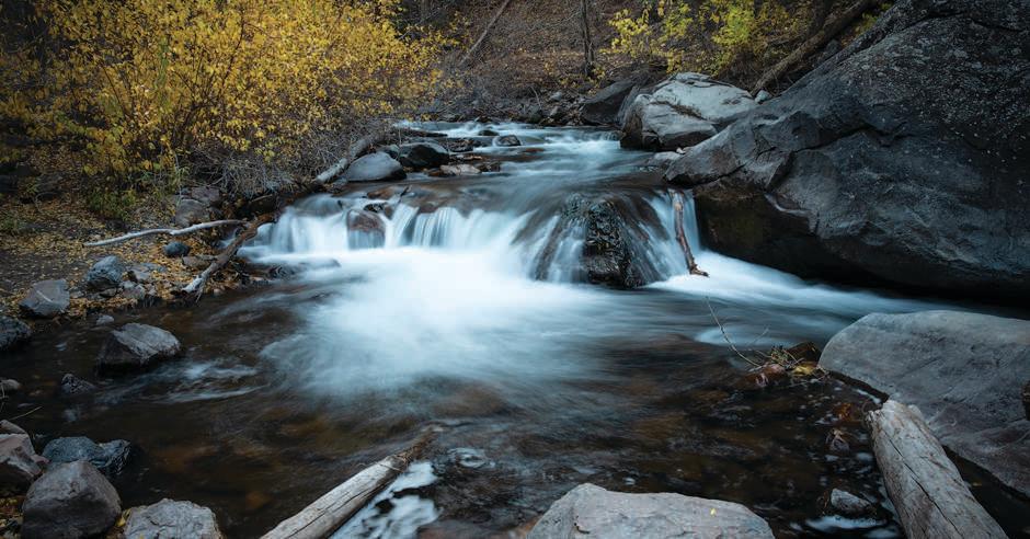 Cascade Springs in Provo Canyon in Utah