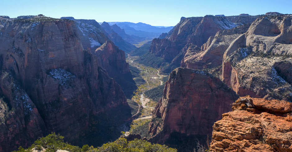 Observation Point at Zion National Park