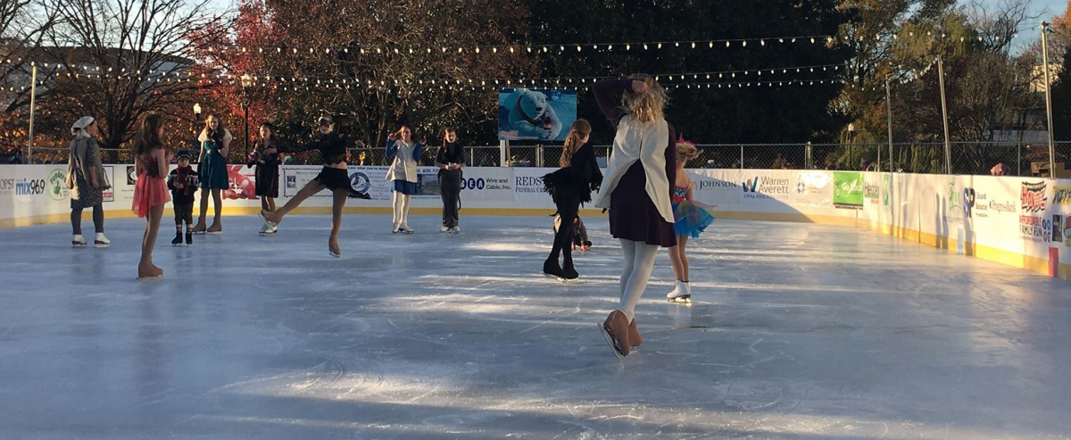 Ice Skating at the Huntsville Museum of Art