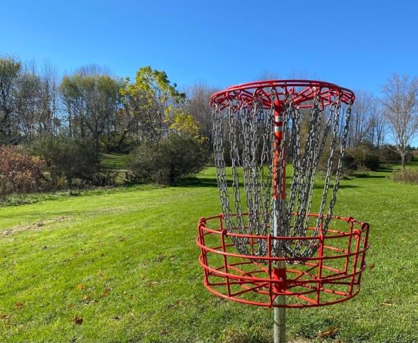 Disc Golf net at Silver Creek Park