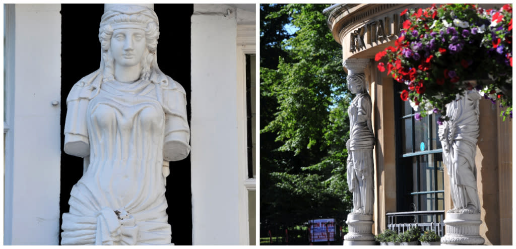 Montpellier Caryatids in Cheltenham