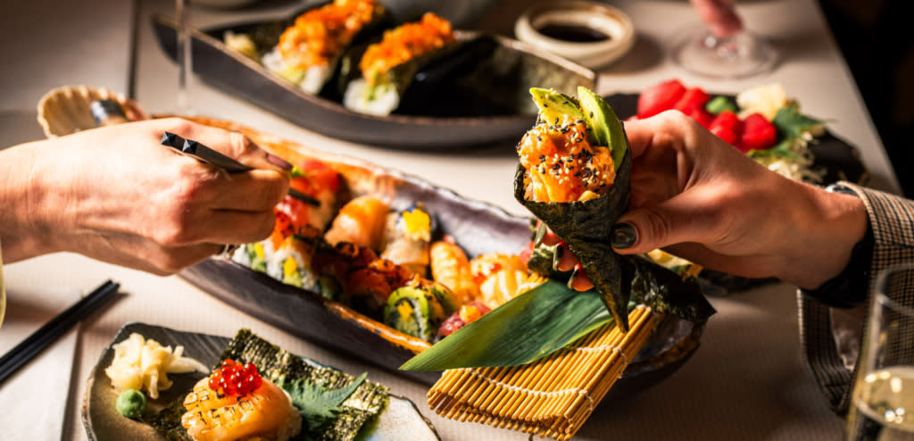 Japanese-inspired festive feasts and seasonal specials photographed by Nic Crilly-Hargrave