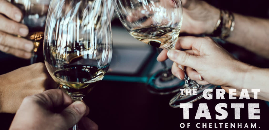 The Great Taste of Cheltenham wine glasses