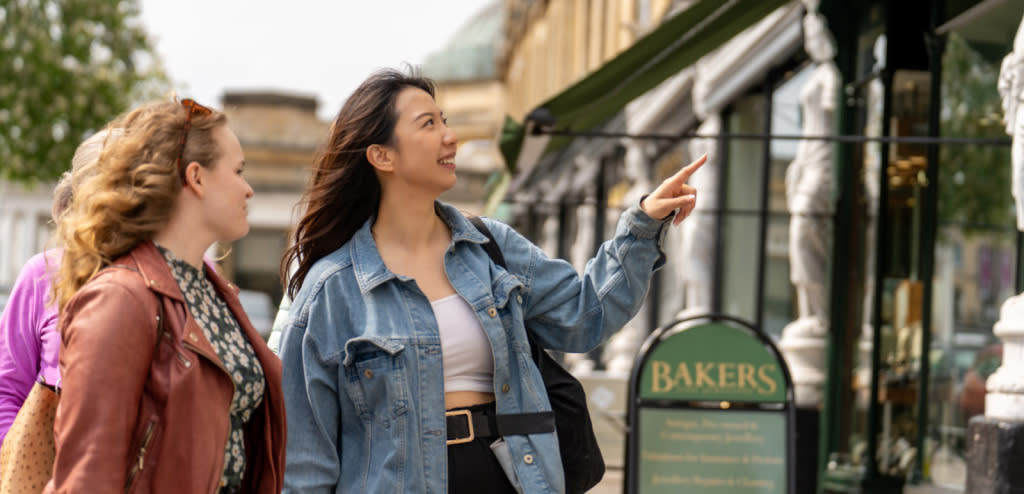 Ladies exploring Montpellier, Cheltenham