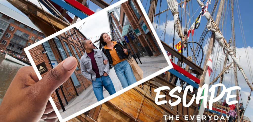 Escape the Everyday at Gloucester Docks.