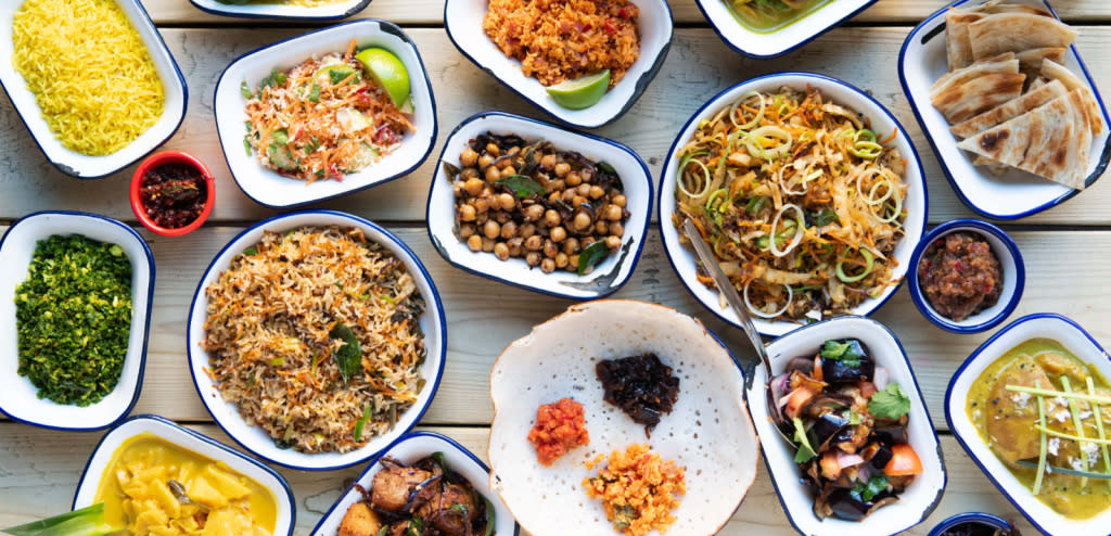 Food served at The Coconut Tree, Cheltenham