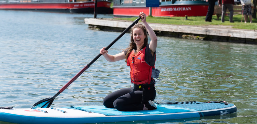Paddle boarding in Gloucester