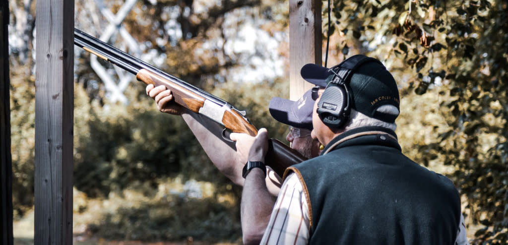 Clay shooting at Ian Coley Sporting Ltd in Cheltenham