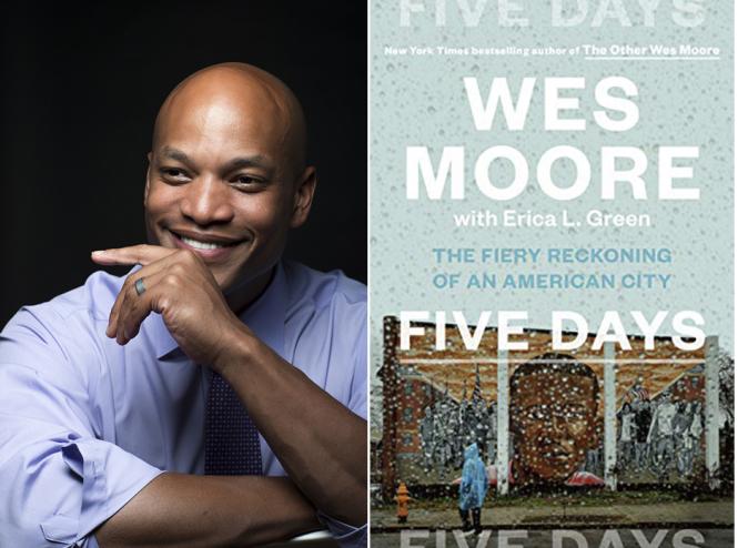 Wes Moore is a featured author at the annapolis Book festival