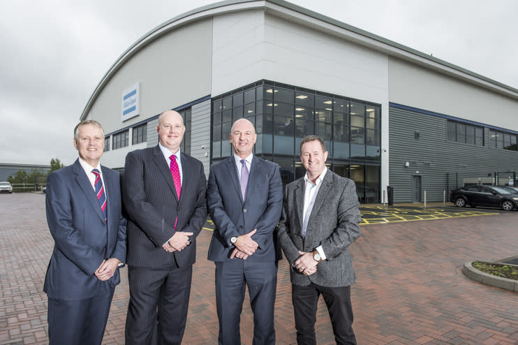 Noel Muscott (Partner, Bulleys), John Sambrooks (Partner, Cushman & Wakefield), Justin Parker (Managing Director, A&J Mucklow), David Jones (Atlas Copco), 